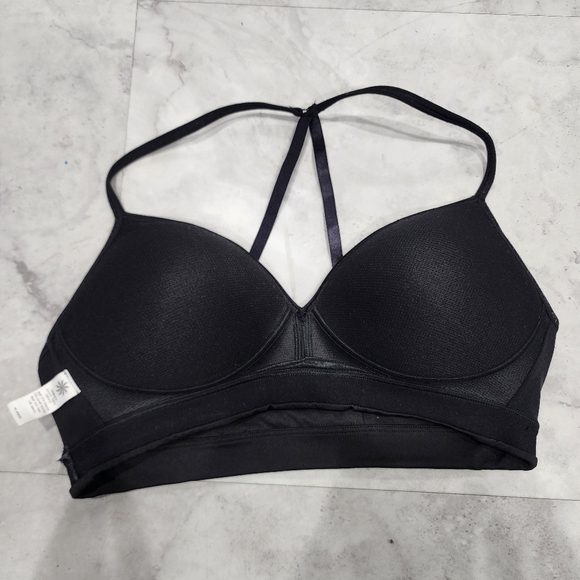 Athleta Pullover Black Sports Bra - Size Large - Picture 5 of 8